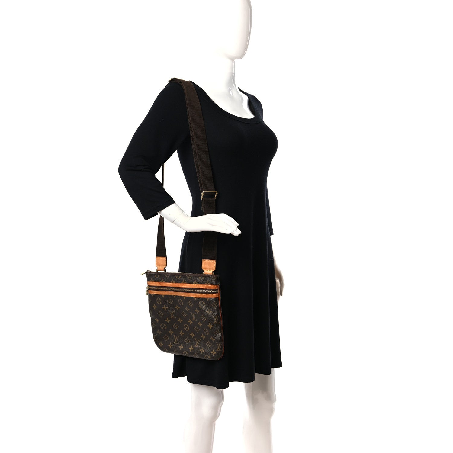 Louis Vuitton Monogram Bosphore Pochette 3 of 9