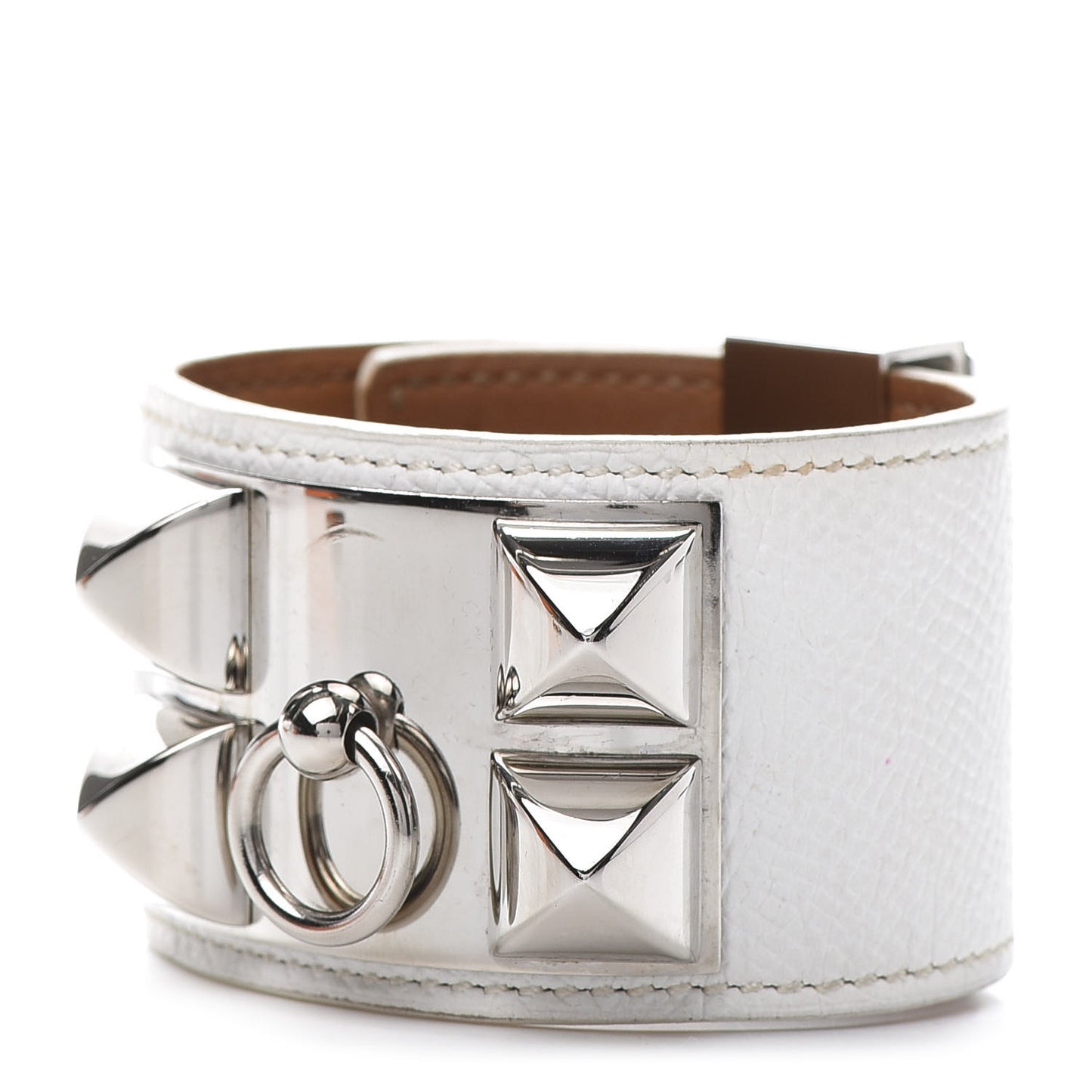Epsom Collier de Chien CDC Bracelet S White