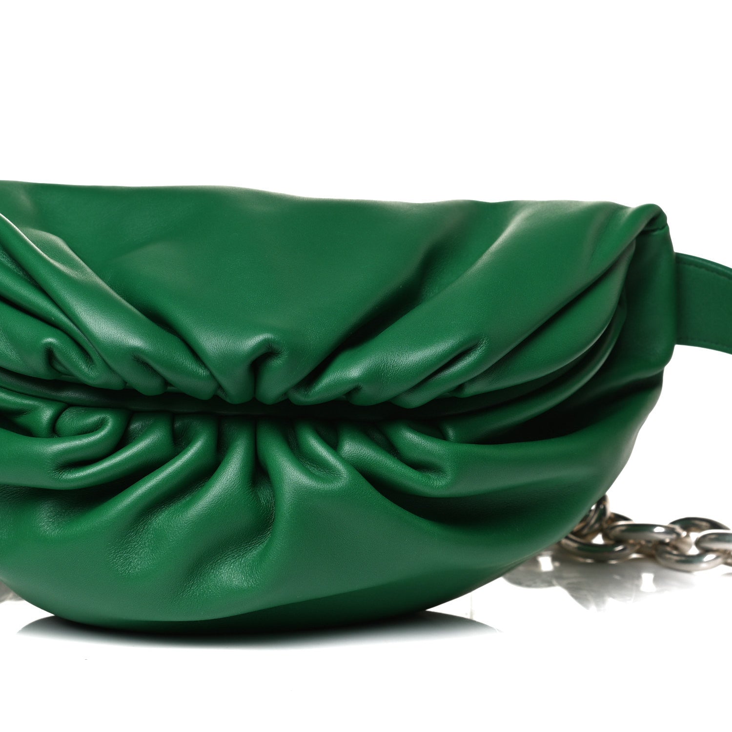 Bottega Veneta Nappa The Belt Chain Pouch Racing Green 6 of 15