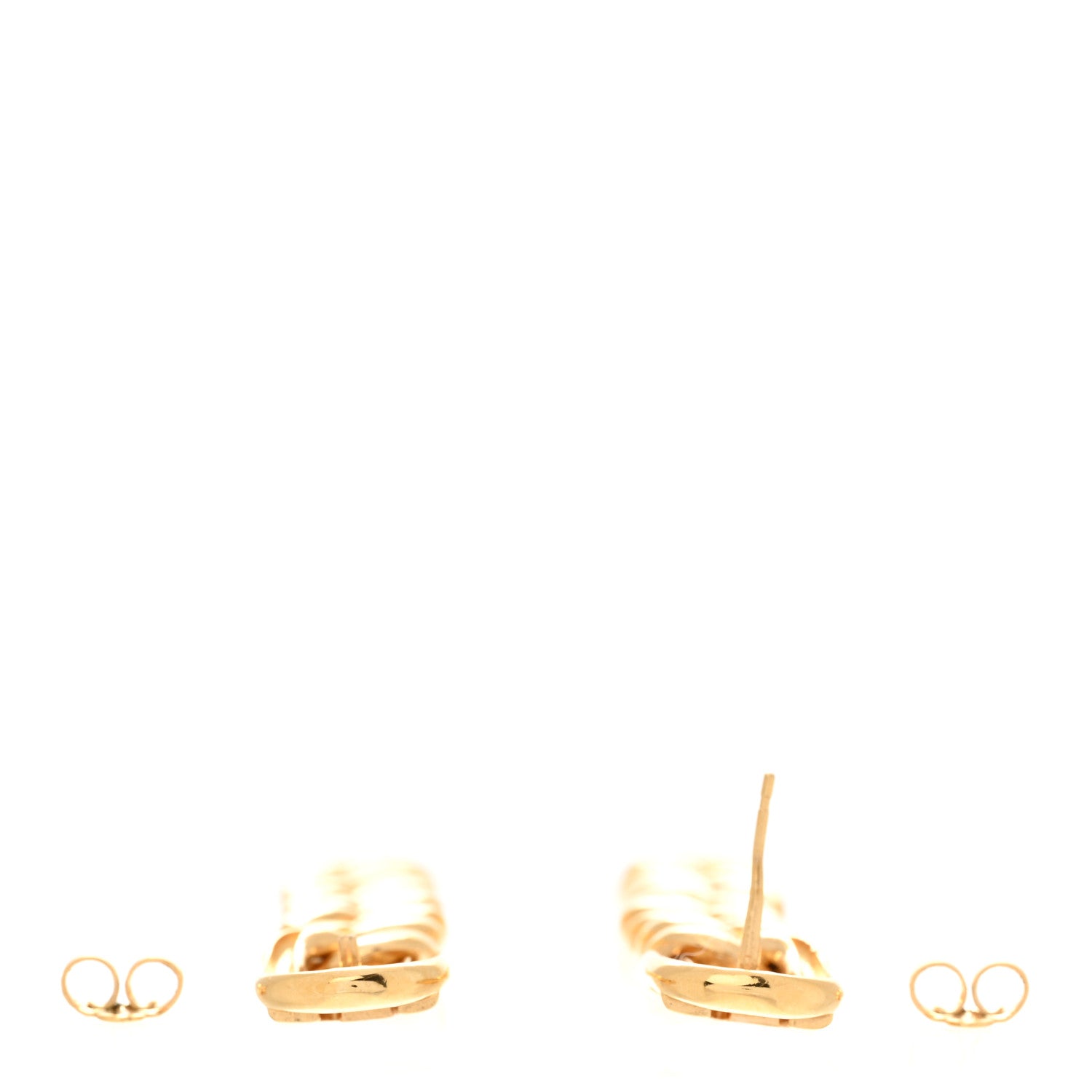 Louis Vuitton Metal LV Get Dressed Earrings Gold 3 of 8