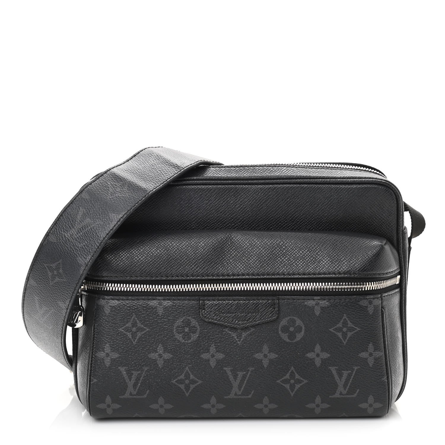Louis Vuitton Taiga Monogram Eclipse Outdoor Messenger Black 1 of 10