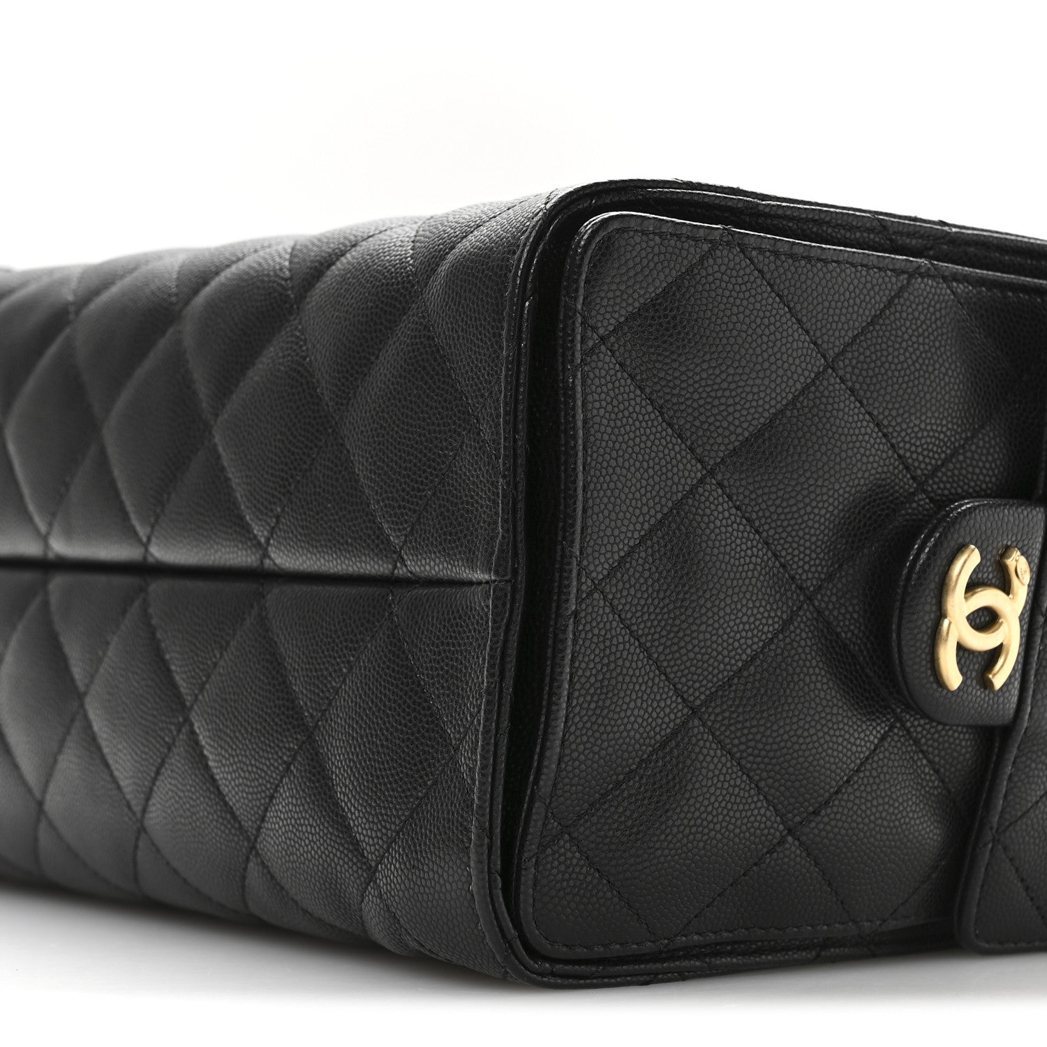 Chanel Caviar Quilted Small Chanel 25 Handbag Black 10 of 11