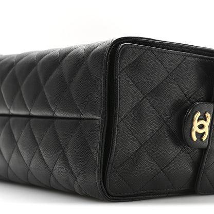 Chanel Caviar Quilted Small Chanel 25 Handbag Black 10 of 11