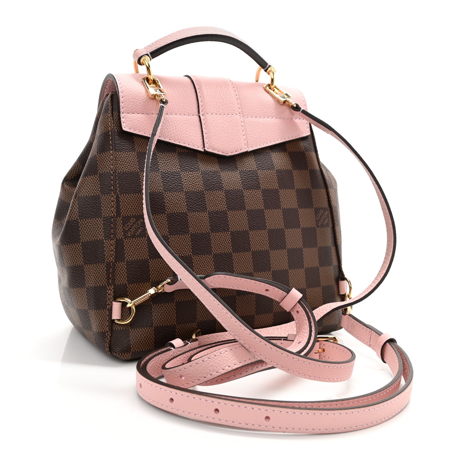 Louis Vuitton Damier Ebene Clapton Backpack Magnolia 3 of 9