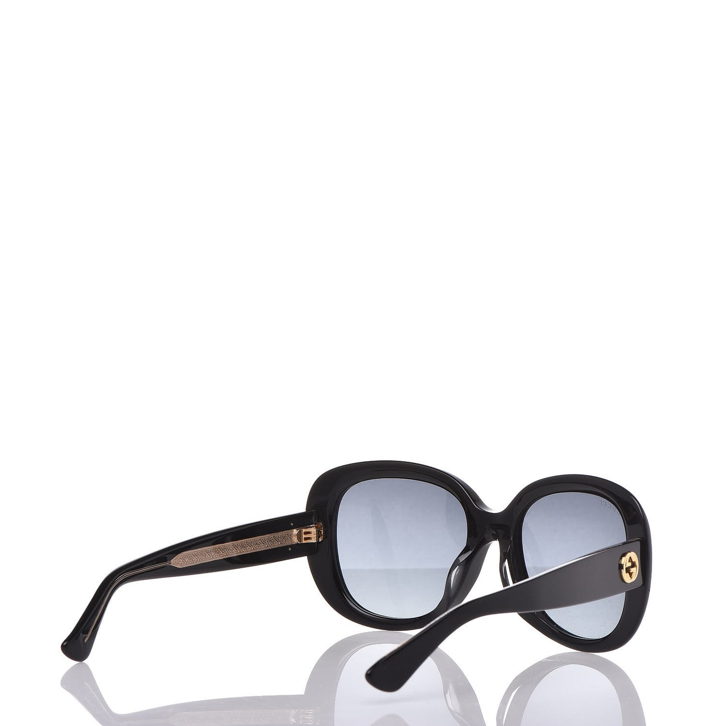 Round Sunglasses GG0140SA Black