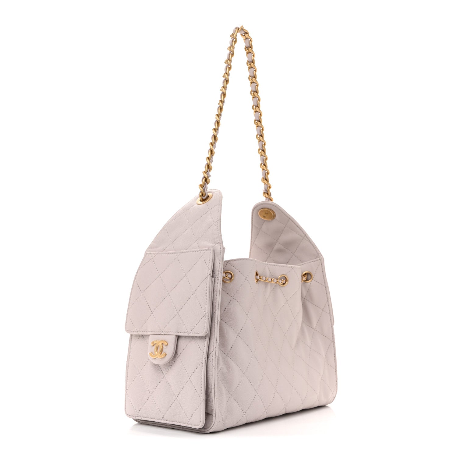 Chanel Caviar Quilted Small Chanel 25 Handbag Lilas Lilac 1779096