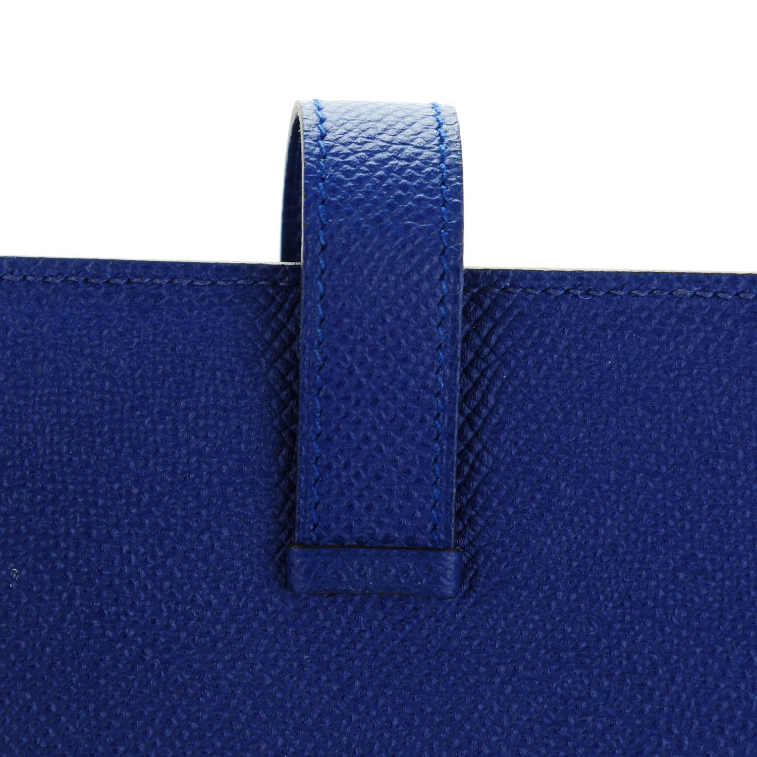 Hermes Epsom Bearn Gusset Wallet Bleu Saphir 2 of 10