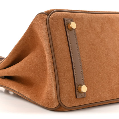 Hermes Veau Doblis Swift Grizzly Birkin 25 Alezan 10 of 12