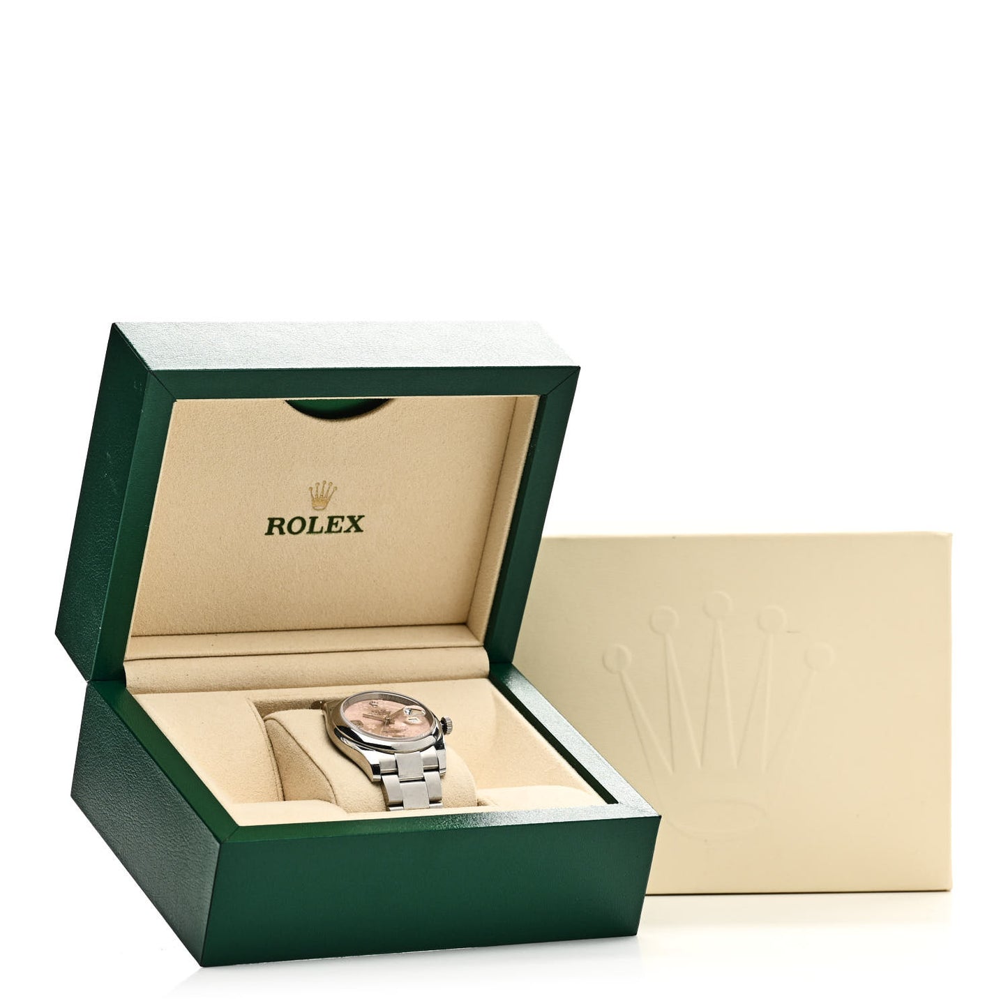 Stainless Steel 36mm Oyster Perpetual Datejust Watch Pink Flowers 116200