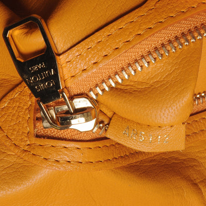 Louis Vuitton Monogram Ostrich Python Majestueux PM Yellow 7 of 7