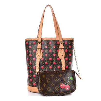 Louis Vuitton Monogram Cerises Bucket Bag 1 of 8