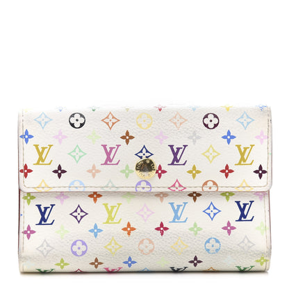 Louis Vuitton Monogram Multicolor Alexandra Wallet White 1 of 13