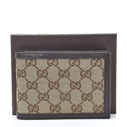 Gucci Monogram Bi-Fold Wallet Dark Brown 8 of 8