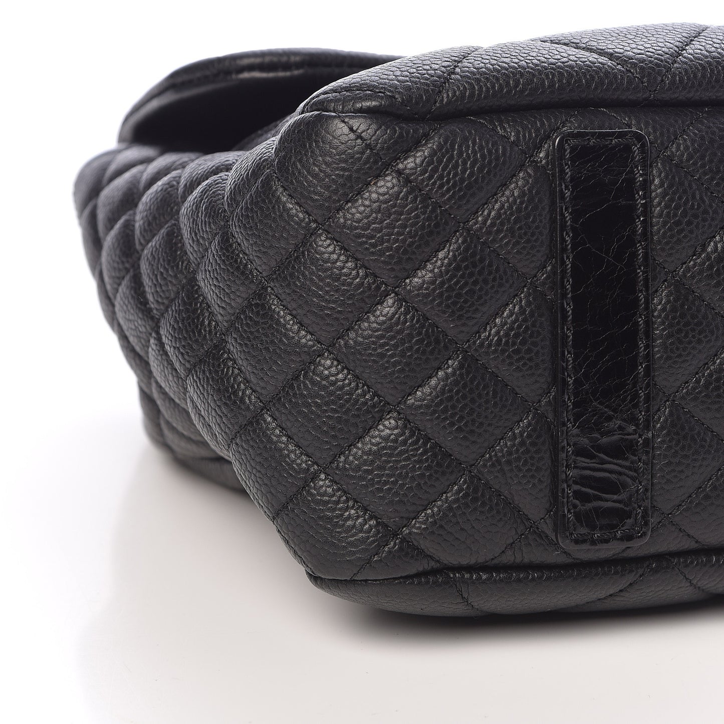 Caviar Quilted Coco Casual Flap Black