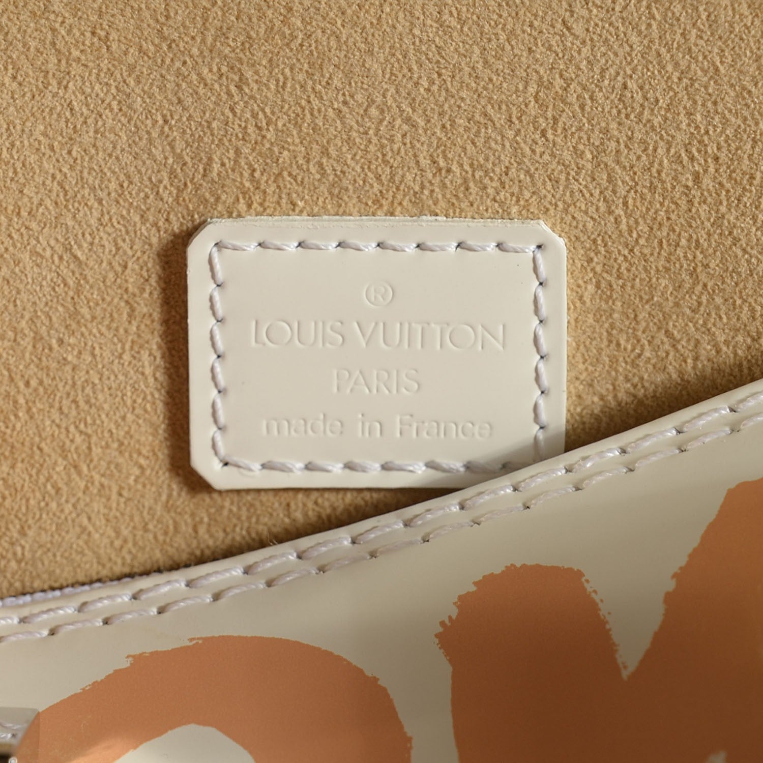 Louis Vuitton Graffiti Alma MM Peach 6 of 7