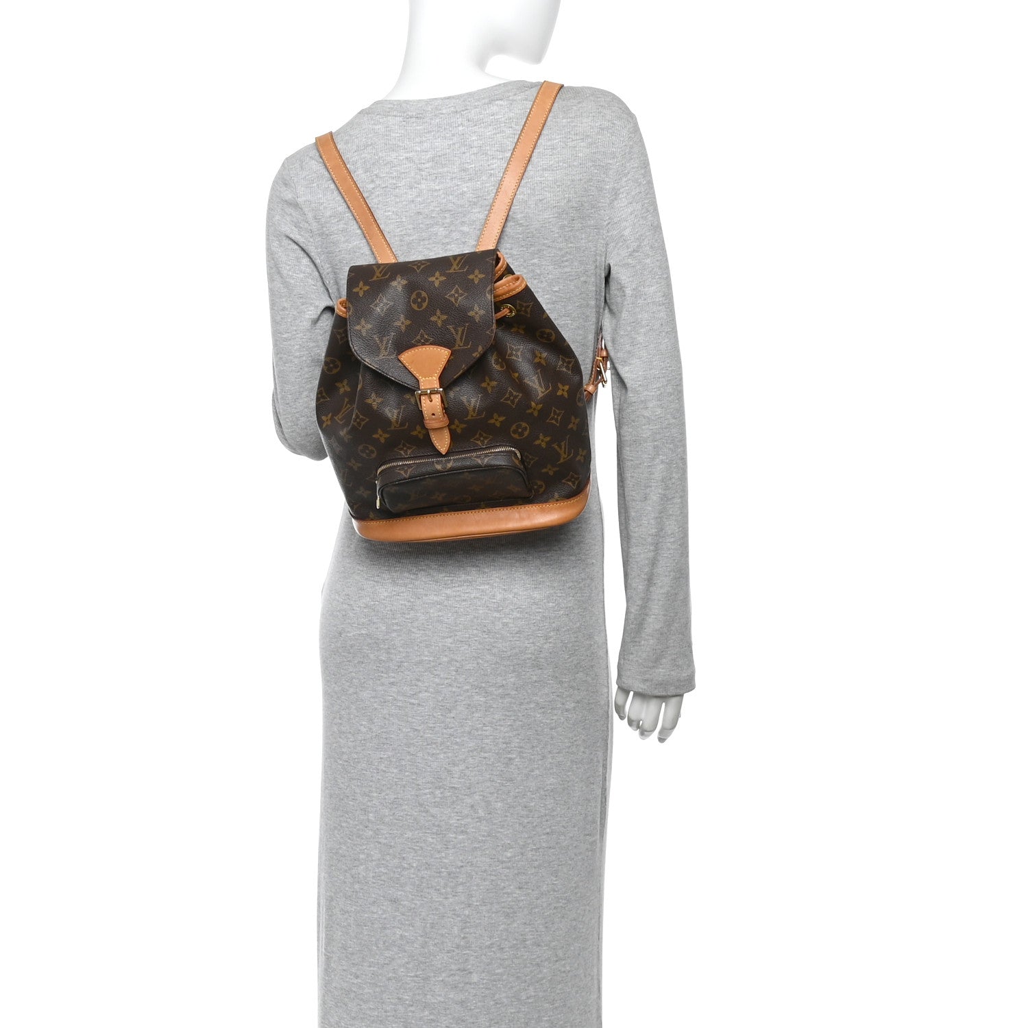 Louis Vuitton Monogram Montsouris MM Backpack 2 of 10