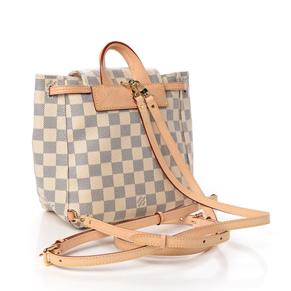 Louis Vuitton Damier Azur Sperone BB Backpack 2 of 9