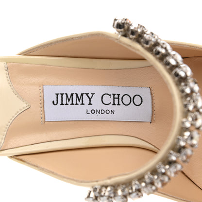 Jimmy Choo Patent Crystal Bing 65 Pumps 35 Linen 6 of 8