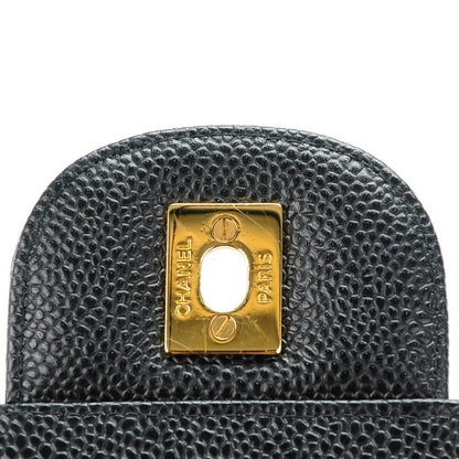 Chanel Caviar Quilted Jumbo Double Flap Black 8 of 8