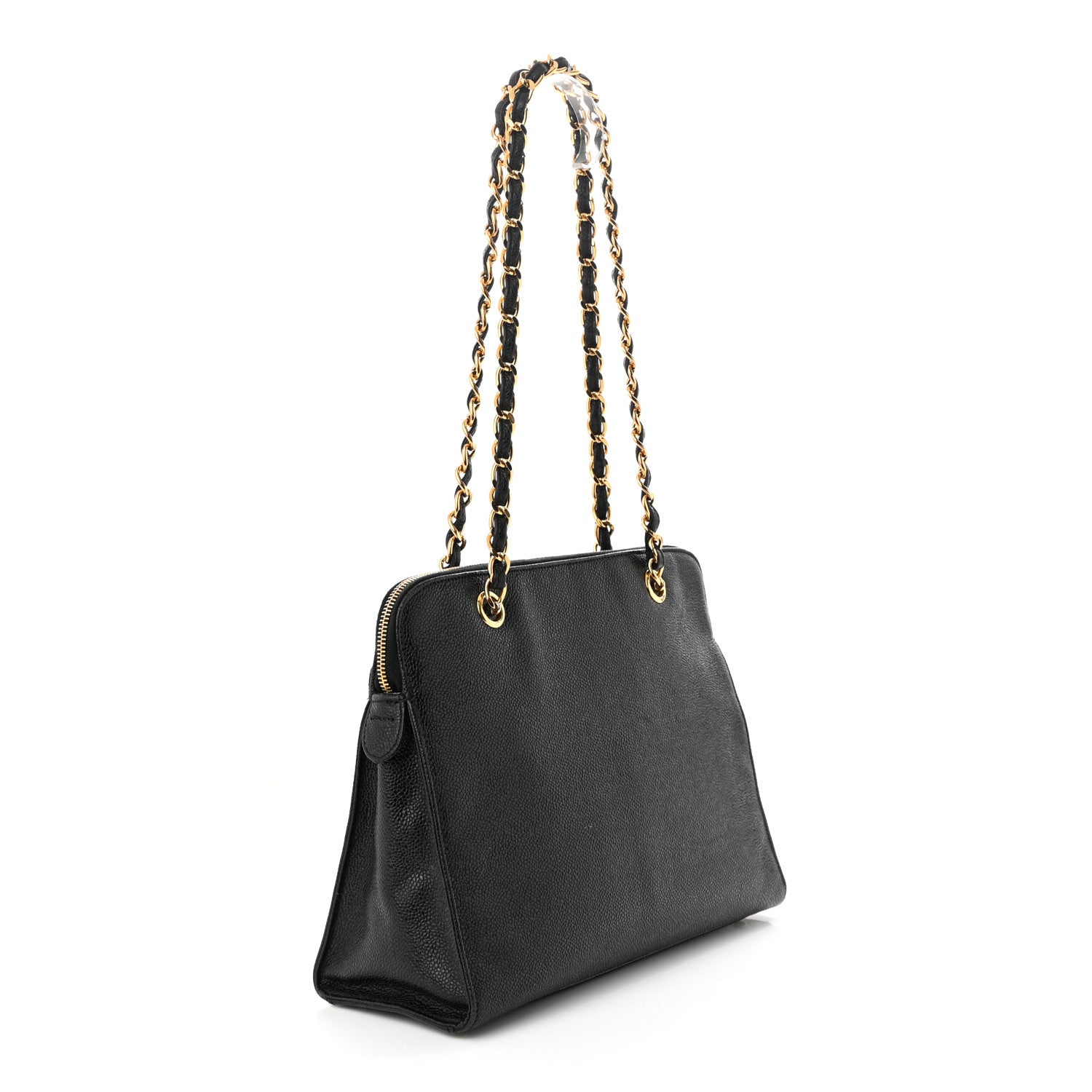 Chanel Caviar Flap Shoulder Bag Black 3 of 13