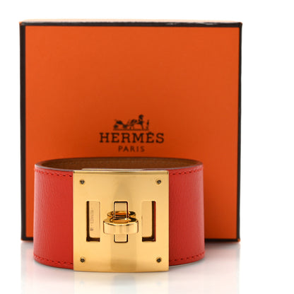 Hermes Swift Kelly Dog Bracelet Capucine 5 of 5