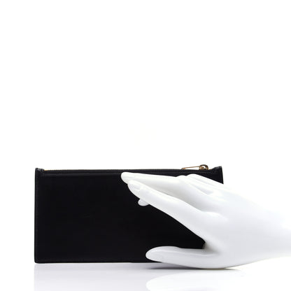 Saint Laurent Calfskin 4 Fragments Zip Pouch Black 2 of 9