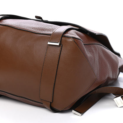 Proenza Schouler Calfskin Large PS Courier Backpack Hazelnut 10 of 12