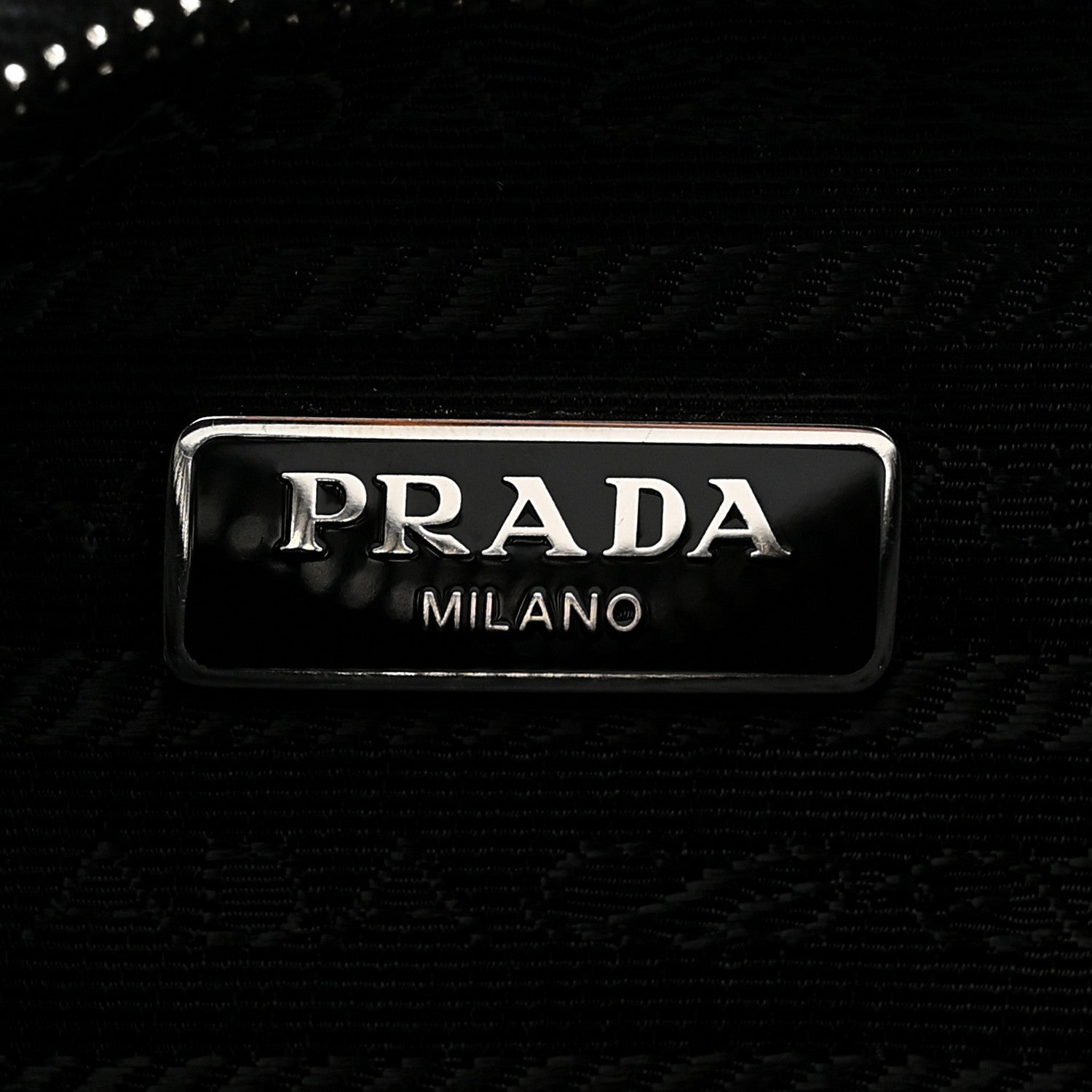Prada Nylon Re-Edition 2005 Shoulder Bag Black 6 of 11
