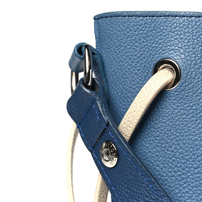 Louis Vuitton Calfskin Lockme Bucket Blue Jean 11 of 11