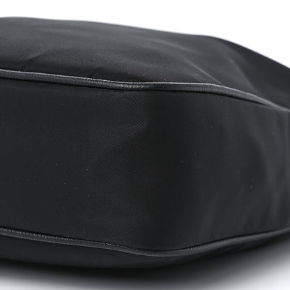 Prada Tessuto Nylon Saffiano Flat Messenger Bag Black 10 of 10
