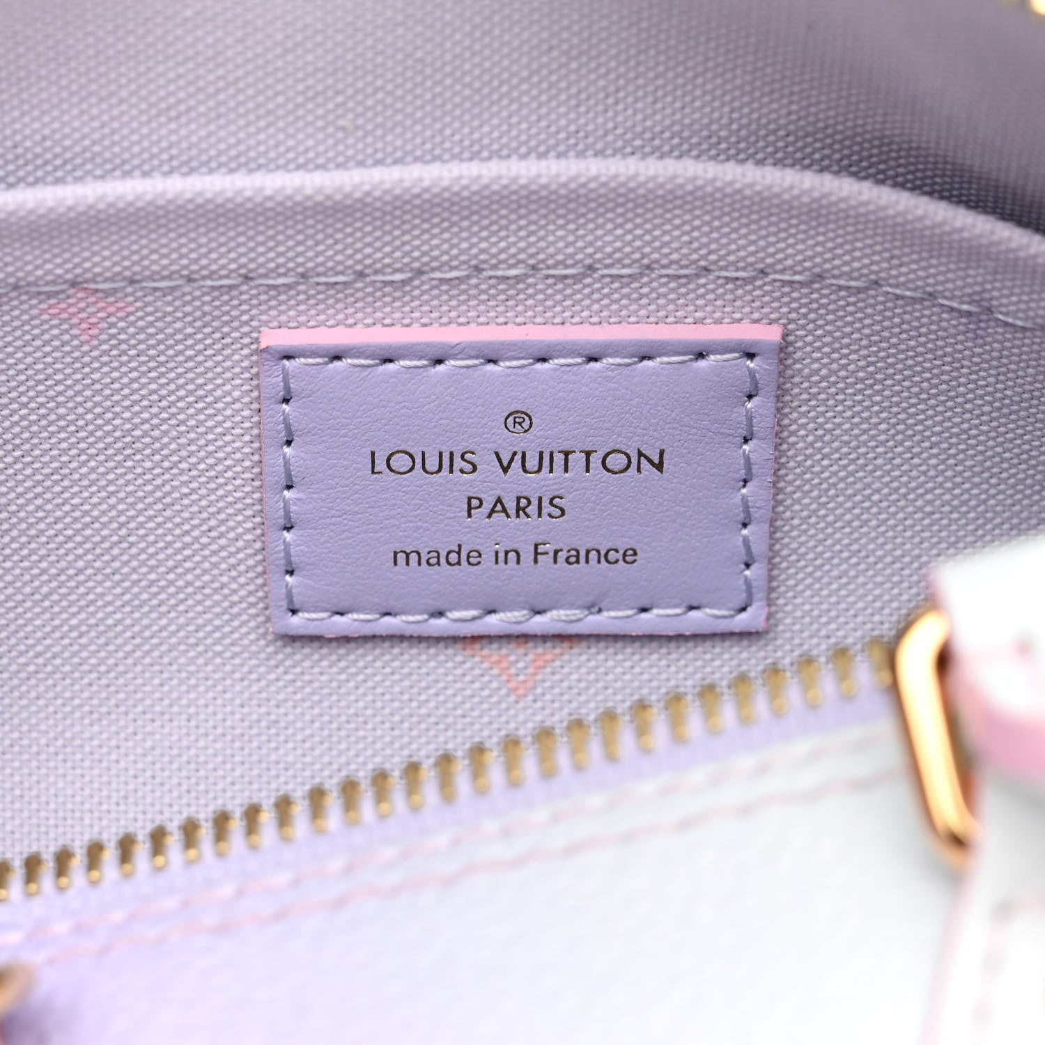 Louis Vuitton Monogram Giant Spring In The City Papillon BB Sunrise Pastel 6 of 9