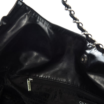 Chanel Vinyl XL Coco Cabas Black 10 of 17