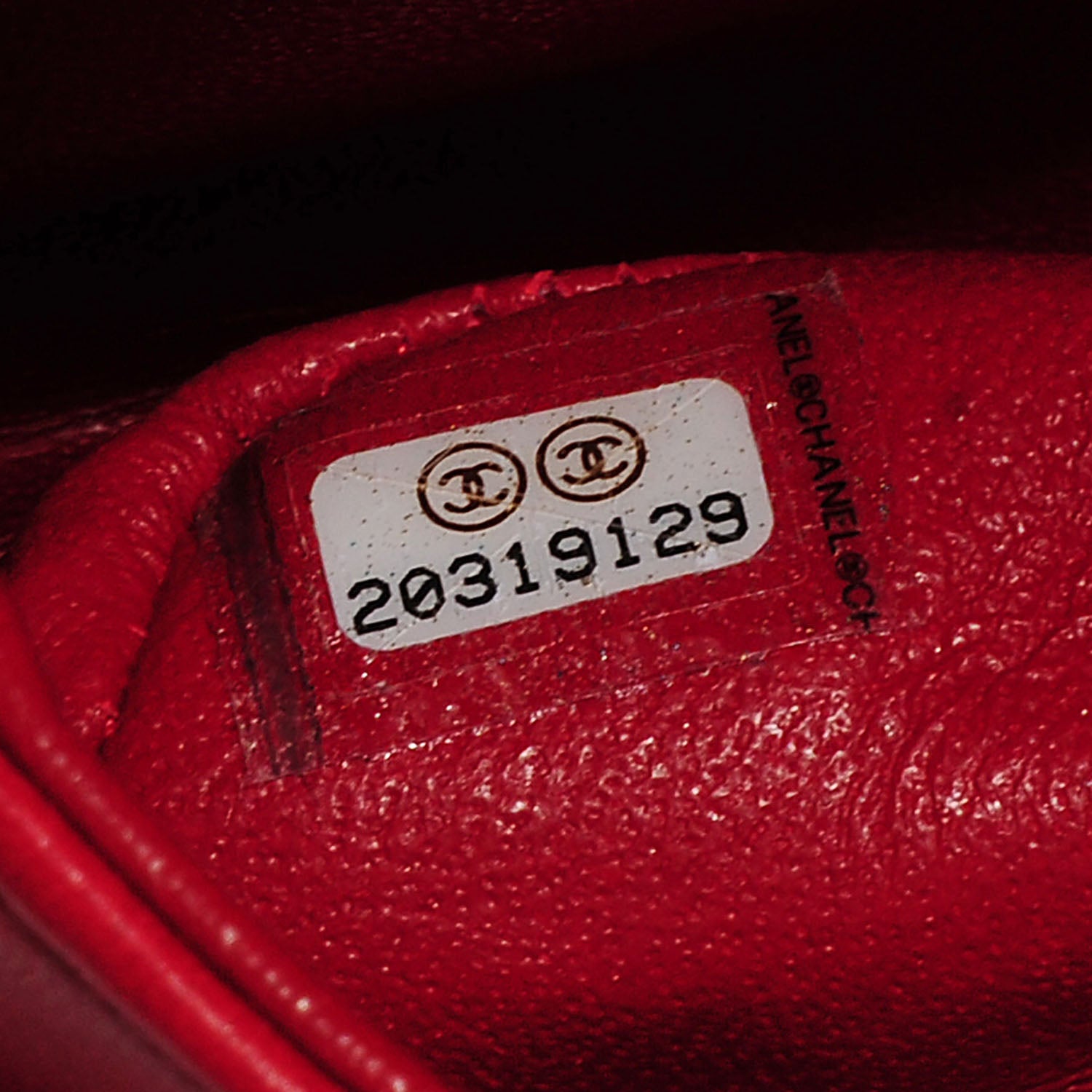 Chanel Lambskin Quilted Medium Double Flap Red 8 of 9