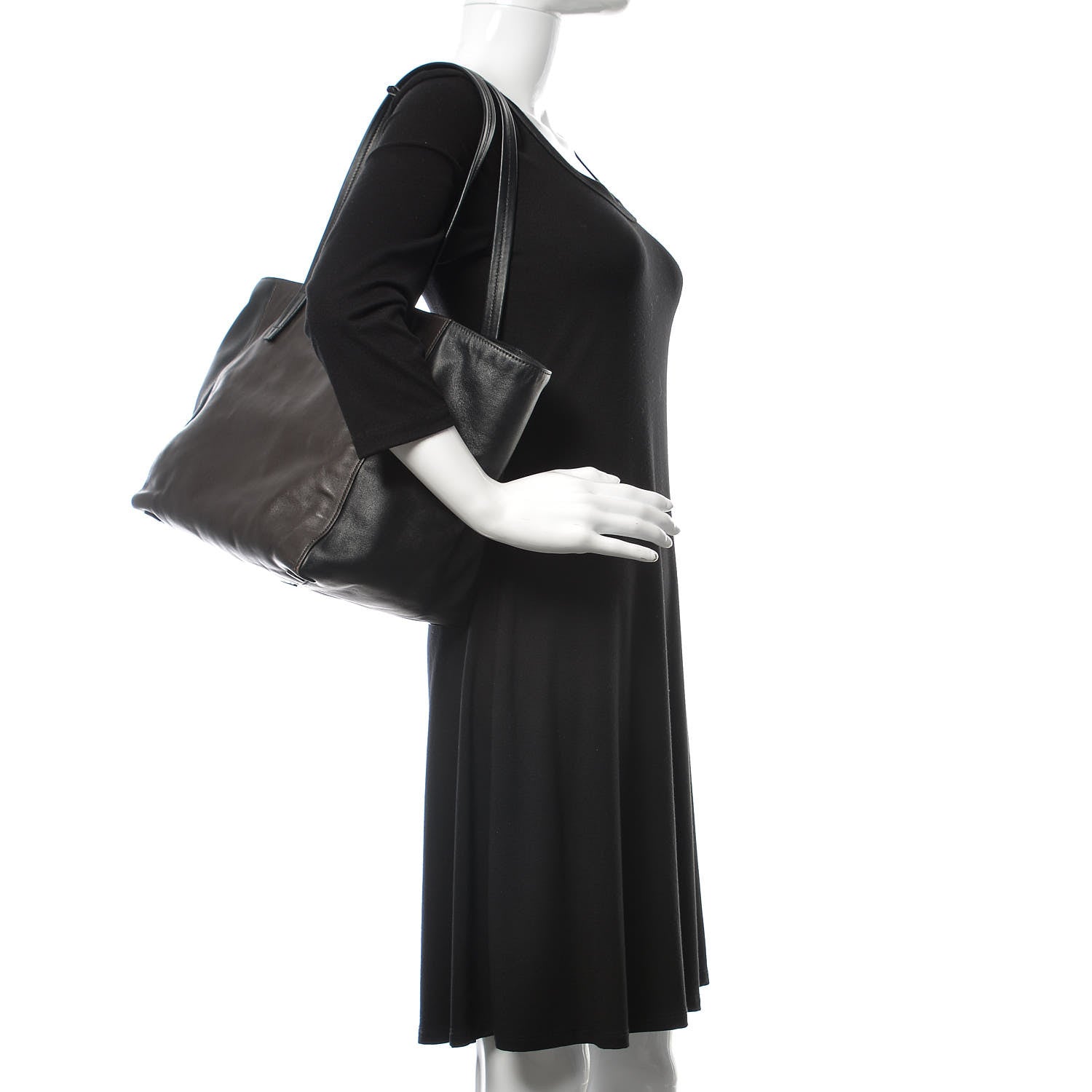 Prada Soft Calf Tote Nero Black 2 of 13