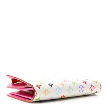 Louis Vuitton LV X TM Monogram Multicolor Lisa Wallet White 4 of 6