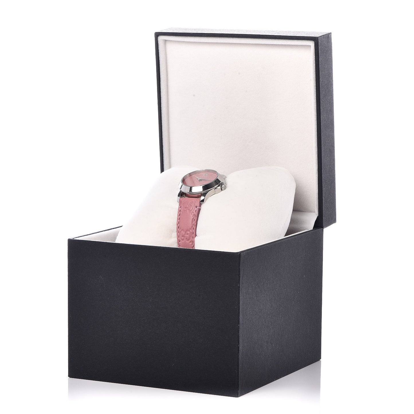 Stainless Steel Calfskin 27mm G-Timeless Quartz Watch Pink