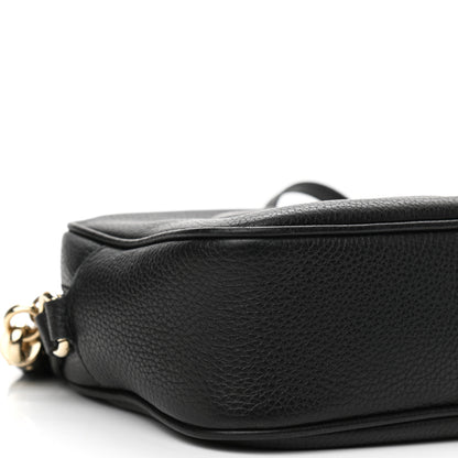 Gucci Pebbled Calfskin Small Soho Disco Bag Black 9 of 12