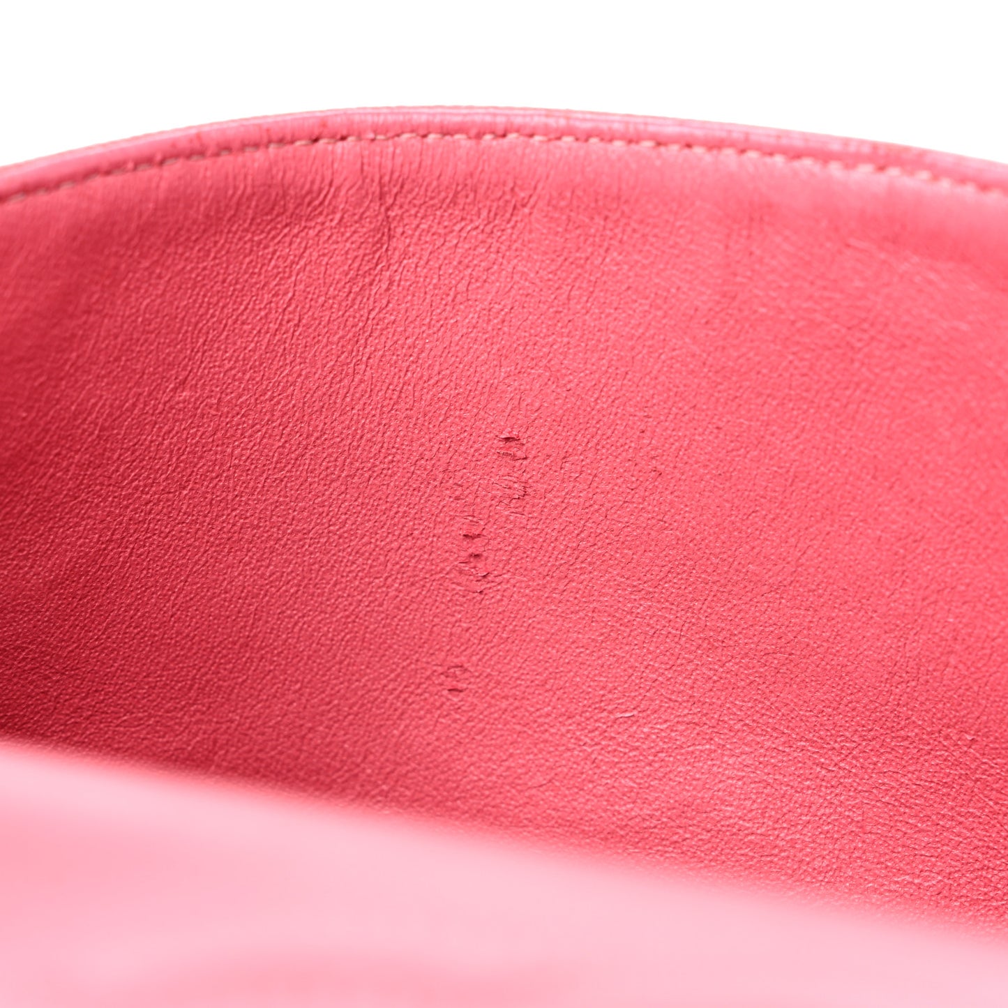 Caviar Quilted Medium Double Flap Pink