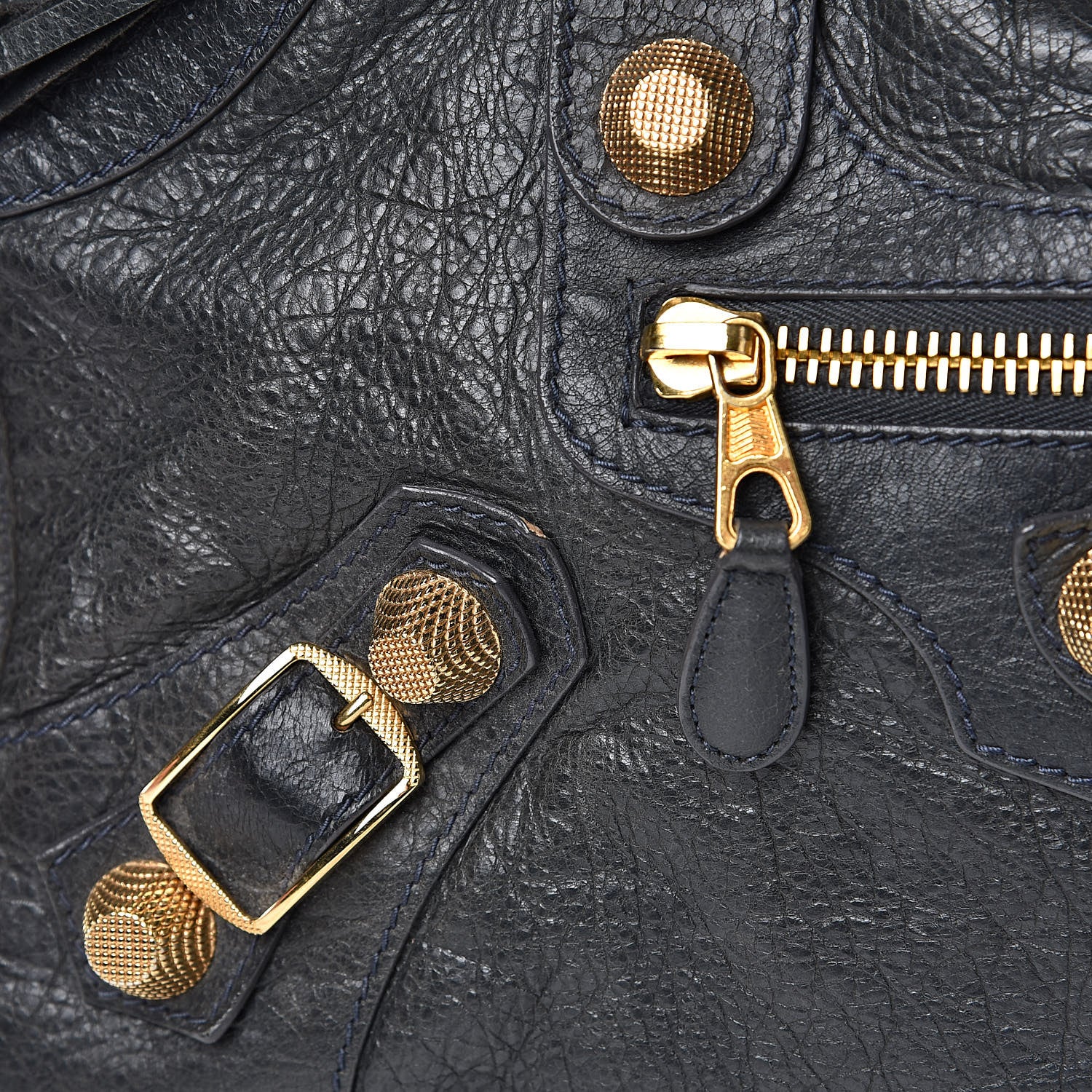 Balenciaga Agneau Giant 21 Gold Hardware Part Time Anthracite 16 of 17