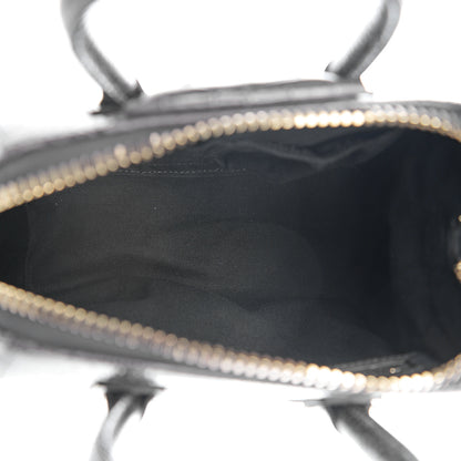 Givenchy Calfskin Crocodile Embossed Mini Antigona Storm Grey 4 of 10
