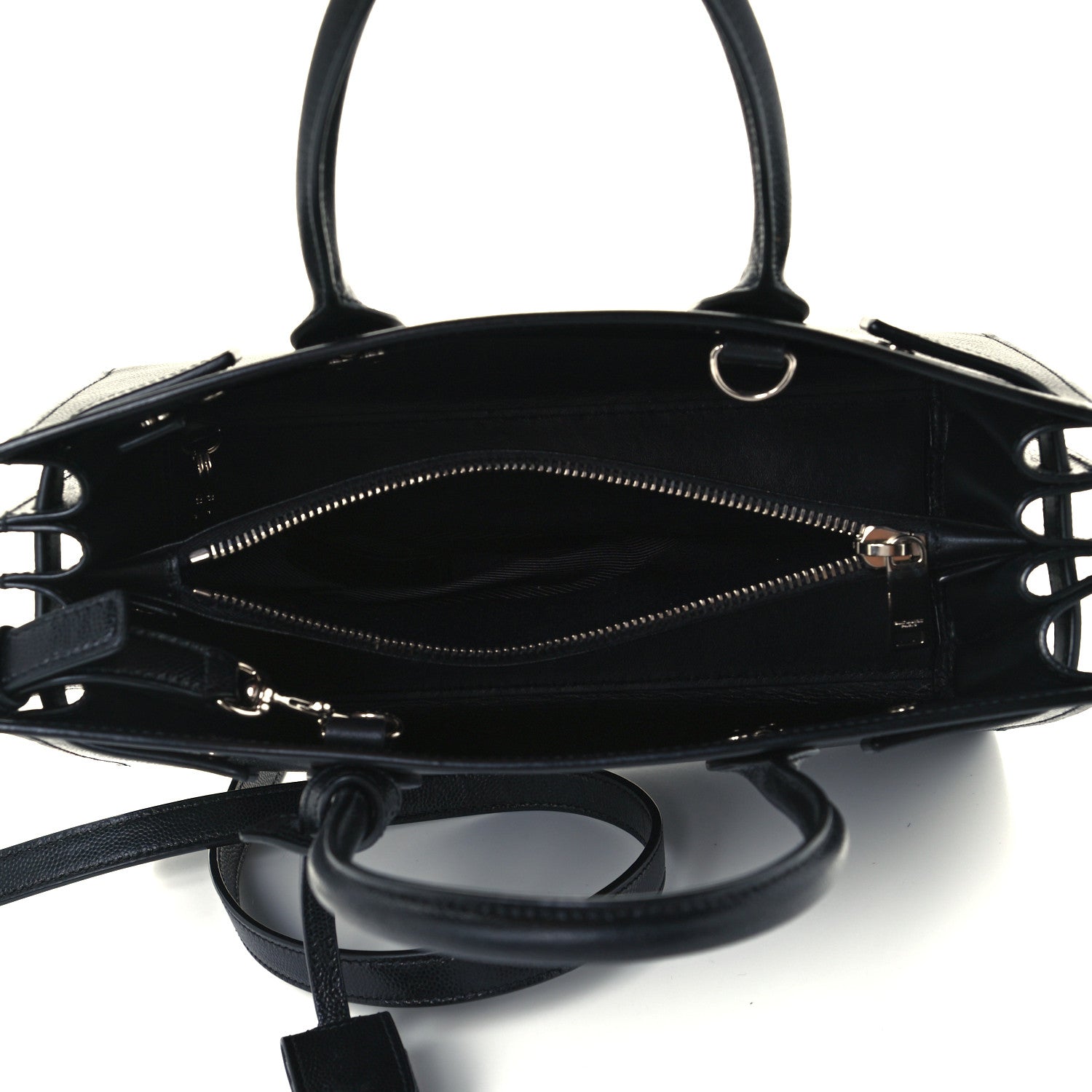 Saint Laurent Grain De Poudre Baby Sac De Jour Black 5 of 11