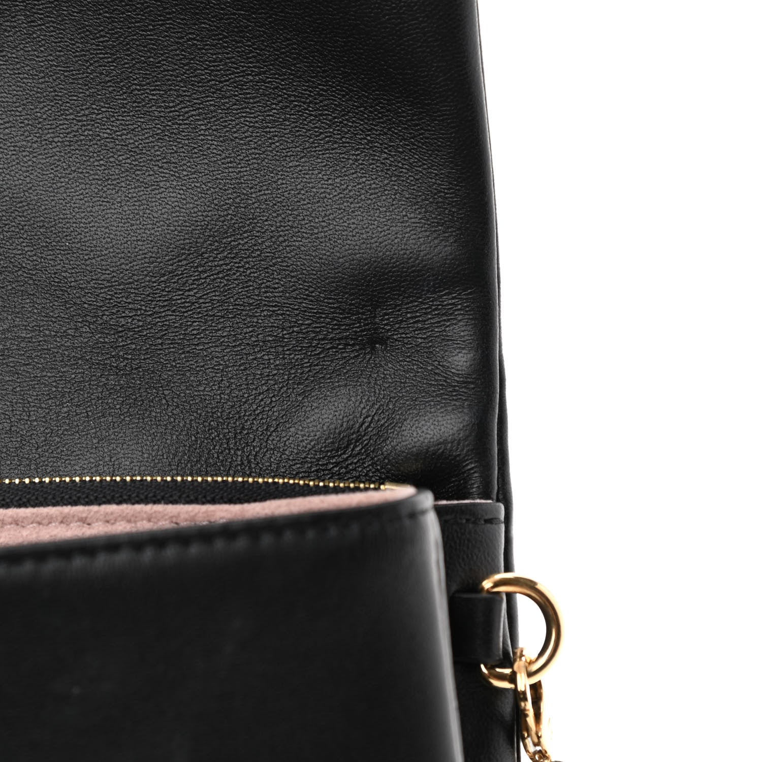 Louis Vuitton Lambskin Embossed Monogram Pochette Coussin Black 10 of 13