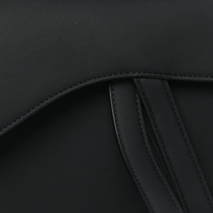 Christian Dior Ultra Matte Calfskin Saddle Bag Black 8 of 10