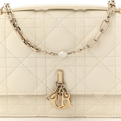 Christian Dior Lambskin Cannage Mini My Dior Bag Latte 8 of 10