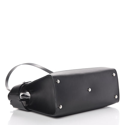 Givenchy Smooth Calfskin Small Horizon Satchel Black 4 of 11