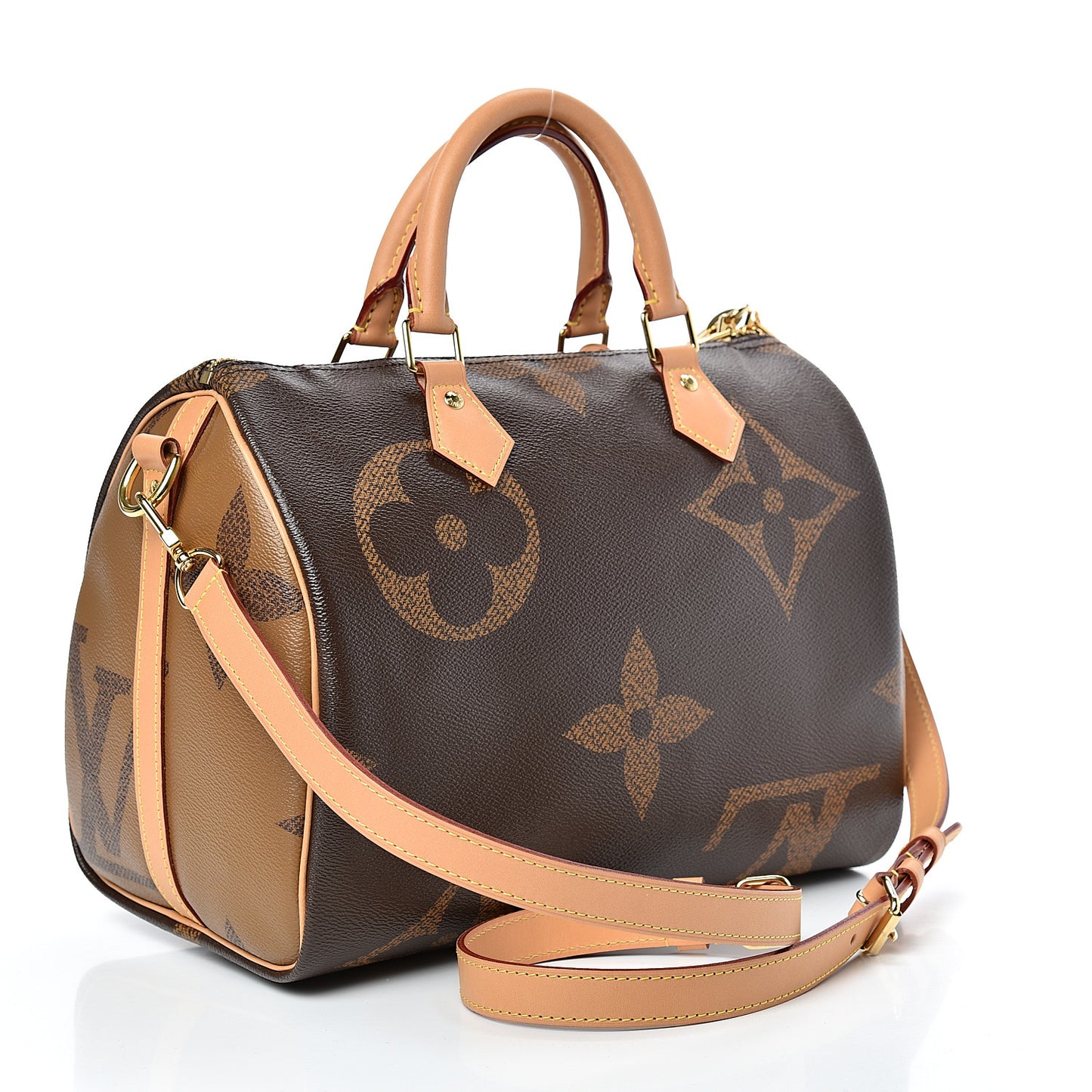 Reverse Monogram Giant Speedy Bandouliere 30