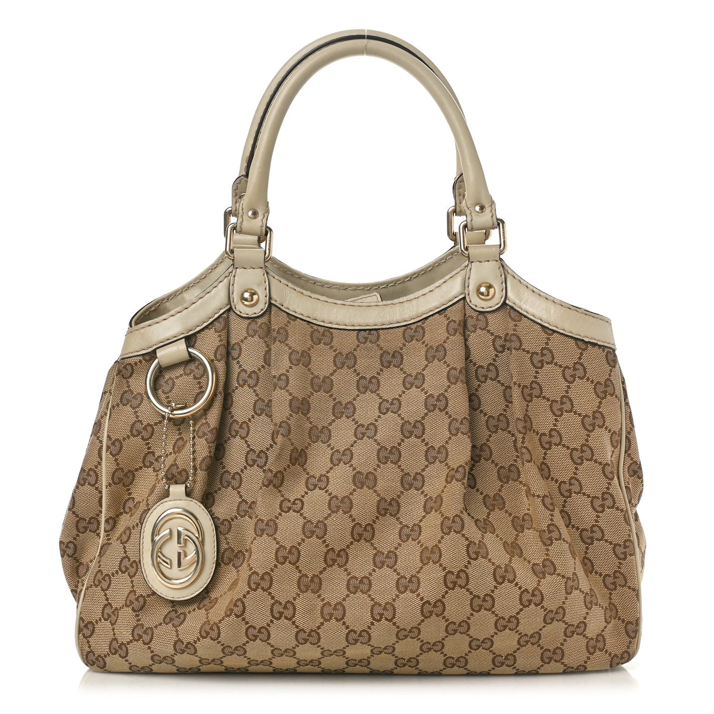 Monogram Medium Sukey Tote Off White