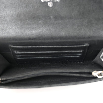 Chanel Caviar Outdoor Ligne Wallet Black 5 of 14