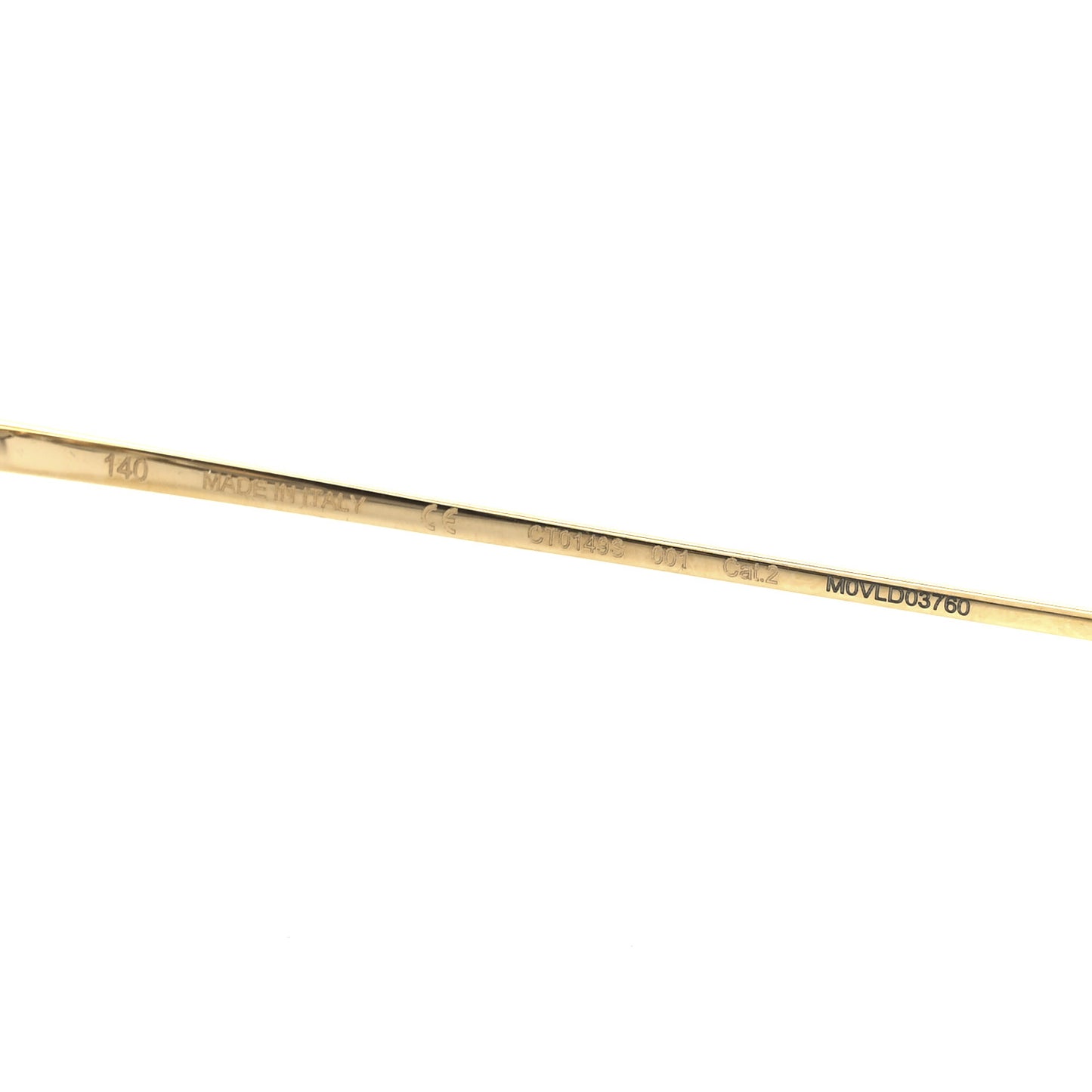 Panthere De Cartier Round Sunglasses CT0149S Gold
