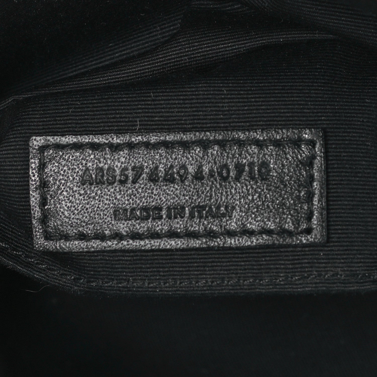 Saint Laurent Calfskin Matelasse Monogram Lou Camera Bag Black 7 of 10
